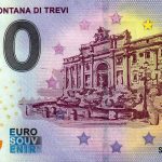 Roma - Fontana di Trevi 2022-1 0 euro souvenir banknotes italy