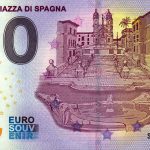 Roma – Piazza di Spagna 2022-1 0 euro souvenir banknotes italy