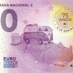 Rota Estrada Nacional 2 2020-1 0 euro souvenir banknote