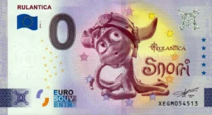 Rulantica 2024-1 0 euro souvenir banknotes germany