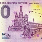 Russia Trans-Siberian Express 2019-1 0 euro souvenir mockba moscow