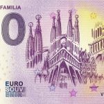 Sagrada Familia 2020-2 0 eurova bankovka spanielsko zero euro