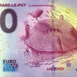 Saint-Gérant-le-Puy 2025-3 anniversary 0 euro souvenir banknotes france