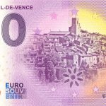 Saint-Paul-de-Vence 2023-1 0 euro souvenir banknote france