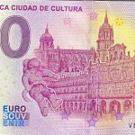 Salamanca Ciudad de Cultura 2022-2 0 euro souvenir spain banknotes