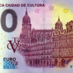 Salamanca Ciudad de Cultura 2024-3 0 euro souvenir banknotes spain