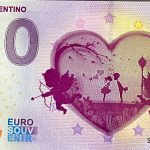 San Valentino 2023-2 0 euro souvenir italy banknotes
