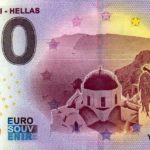 Santorini – Hellas 2022-1 0 euro souvenir greece banknotes