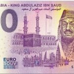 Saudi Arabia-King Abdulaziz Ibn Saud 2019-1 0 euro souvenir banknote