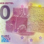 Schabowskis Zettel 2020-36 0 euro souvenir germany banknote schein