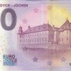 Schloss Dyck – Jüchen 2021-1 0 euro souvenir schein banknotes germany