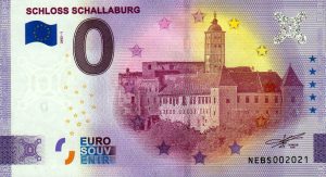 Schloss Schallaburg 2022-1 0 euro souvenir banknotes austria