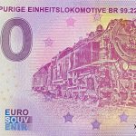 Schmalspurige Einheitslokomotive BR 99.22 2021-1 0 euro banknotes souvenir schein germany