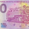 Schmalspurige Einheitslokomotive BR 99.22 2021-2 0 euro souvenir schein germany banknote