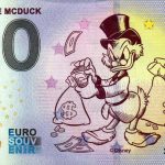 Scrooge McDuck 2023-3 0 euro souvenir germany banknotes