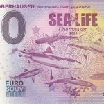 Sea Life Oberhausen 2020-2 0 euro souvenir schein banknotes germany