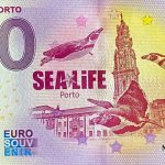 Sea Life Porto 2020-2 0 euro souvenir banknotes portugal