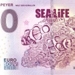 Sea Life Speyer 2019-1 0 euro souvenir banknotes germany