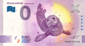 Seaquarium 2024-6 Le Grau-du-Roi 0 euro souvenir banknotes france