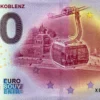 Seilbahn Koblenz 2024-3 0 euro souvenir banknotes germany