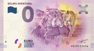 Selwo Aventura 2019-1 0 euro souvenir spain banknote