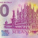 Sightseeing in Italy 2020-3 0 euro banknotes souvenir milano