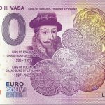 Sigismund III Vasa 2020-1 0 euro souvenir banknote finland