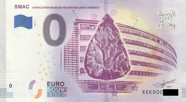 Smac 2019-1 0 euro souvenir schein staatliches museum germany