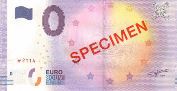 Specimen Leuchtturm 2016 germany 0 euro schein