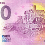 Spišský hrad 2022-1 0 euro souvenir bankovka slovensko