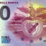 Sport Lisboa e Benfica 2024-14 0 euro souvenir banknotes portugal