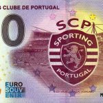 Sporting Clube de Portugal 2023-8 0 euro souvenir portugal banknotes