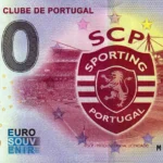 Sporting Clube de Portugal 2024-8 0 euro souvenir banknotes portugal