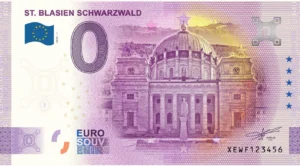 St. Blasien Schwarzwald 2025-1 0 euro souvenir banknotes germany