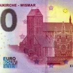 St. Nikolaikirche – Wismar 2024-1 0 euro souvenir banknotes germany