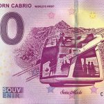 Stanserhorn Cabrio 2019-2 0 euro souvenir swizz banknote world's first