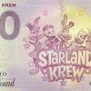 Starland Krew 2021-1 0 euro souvenir pound banknotes great britain england