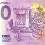 Šťastné a veselé 2024-6 0 euro souvenir bankovka slovensko