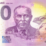 Štefan Banič 2025-12 0 euro souvenir bankovka slovensko