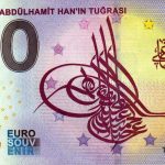 Sultan II.Abdulhamít Han'In Tugrasi 2022-1 0 euro souvenir turkey banknotes