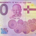Suomen Presidentti – K. Kallio 1937-1940 2021-4 0 euro souvenir banknotes finland