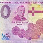 Suomen Presidentti – L.K.Relander 2021-2 0 euro souvenir finland banknotes