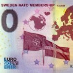 Sverige – Sweden Nato Membership 2024-1 0 euro souvenir banknotes