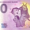 Sysľovisko Obrovisko Muráň 2024-1 0 euro souvenir banknotes slovakia