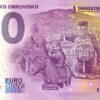 Sysľovisko obrovisko 2025-2 anniversary 10th 0 euro souvenir bankovka slovensko
