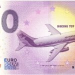 TAP Air Portugal 2022-5 Boeing 737 0 euro souvenir banknote