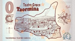 Taormina Teatro Greco V067 2023-03 zerosouvenir banknotes italy