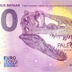 Tarbosaurus Bataar 2023-1 0 euro souvenir banknotes france