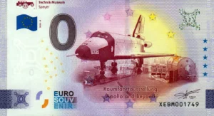 Technik Museum Speyer 2024-8 0 euro souvenir banknotes germany