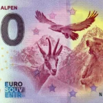 Tiere Der Alpen 2024-10 0 euro souvenir banknotes austria